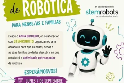 Obradoiro de Robótica para niños en Oleiros