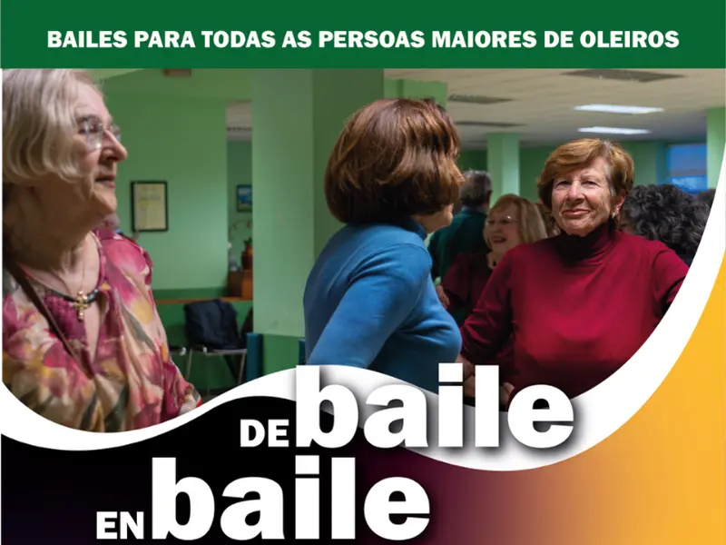 Baile para mayores este sábado en Montrove con servicio de acompañamiento