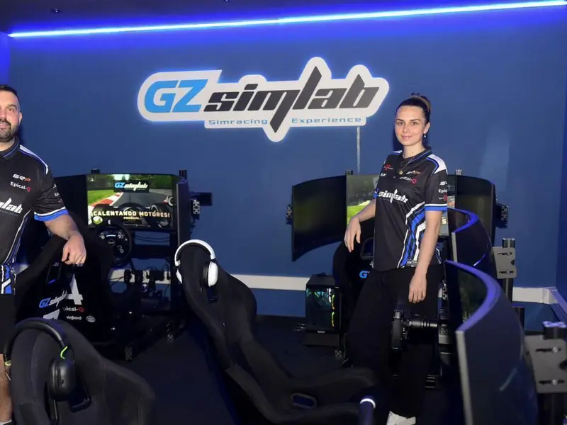 La Fórmula 1 se vive en Oleiros con GZ Simlab en Santa Cristina