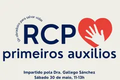 Taller de primeros auxilios y RCP en el CEIP Isidro Parga Pondal