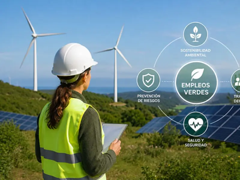 La transición ecológica requiere una prevención laboral anticipativa y efectiva