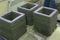 Innovador refuerzo plástico impreso en 3D mejora la resistencia del hormigón