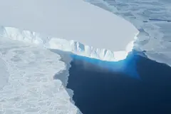 Proponen un muro submarino de 80 km para salvar el glaciar Thwaites en la Antártida