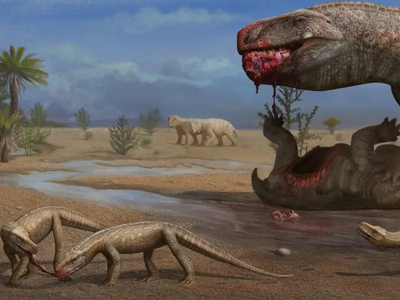 Descubren en Brasil un reptil de 237 millones de años relacionado con cocodrilos