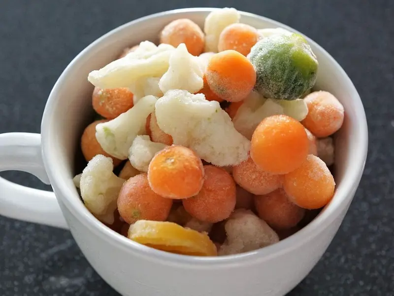 Las verduras congeladas son tan nutritivas como las frescas y reducen el desperdicio
