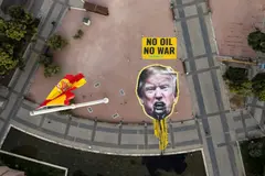 Greenpeace impulsa el abandono de combustibles fósiles en Madrid con acción visual impactante