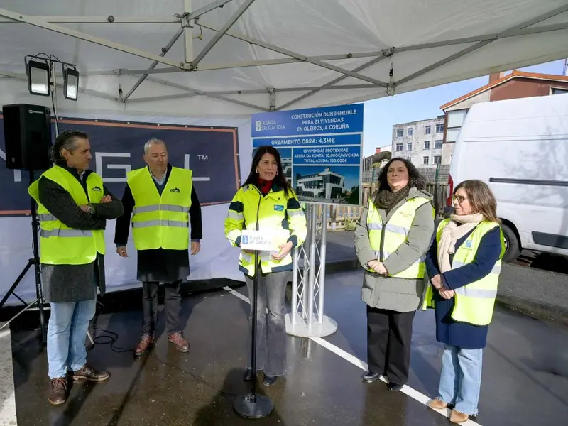 Oleiros impulsará más de 140 viviendas protegidas entre 2025 y 2026