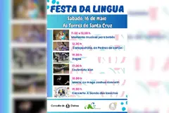 Festa da Lingua en las Torres de Santa Cruz el 16 de mayo