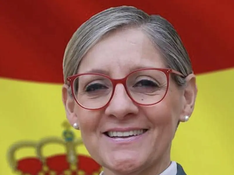 Cristina Moreno, la segunda mujer coronel en la Guardia Civil, inició su carrera en Oleiros