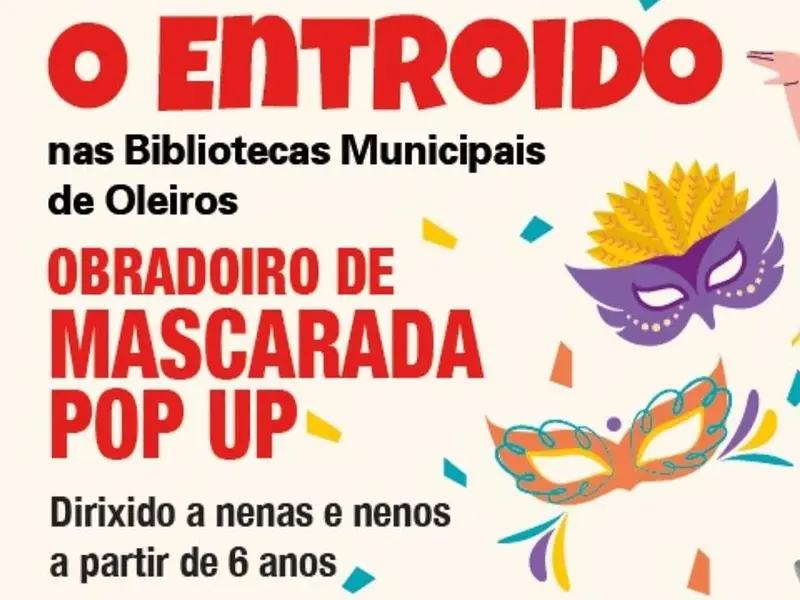 Talleres creativos para el Entroido en las bibliotecas de Oleiros