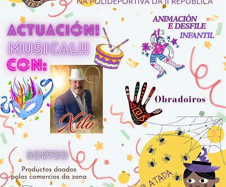 Celebración del Carnaval de Perillo y Carnaval de Santaia en Oleiros