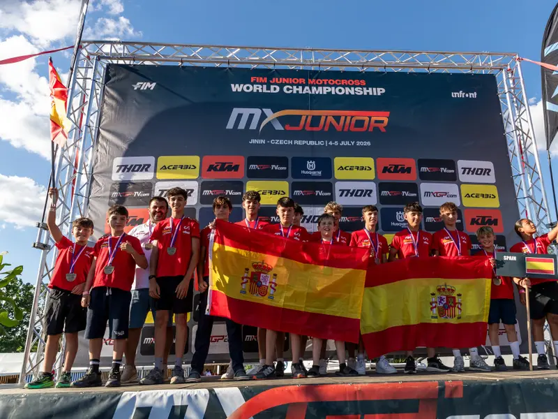 España gana premio de sostenibilidad en Mundial de Motocross Júnior 2026
