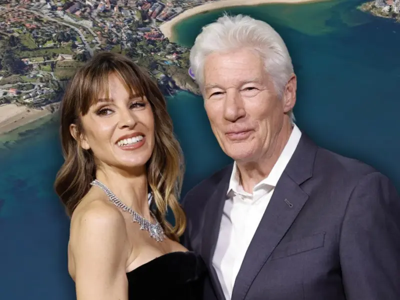 Richard Gere y Alejandra Silva encuentran refugio en Oleiros