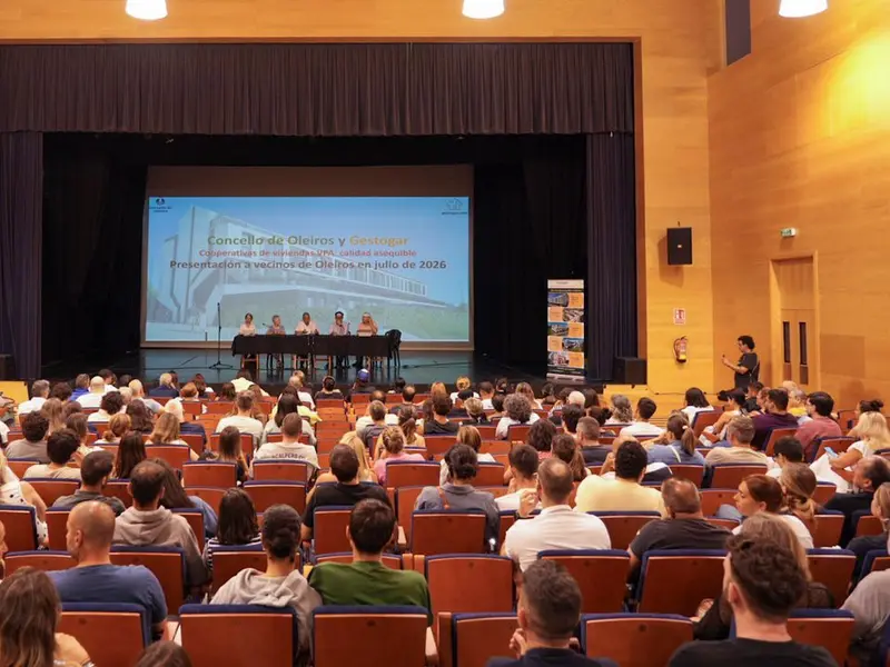 Comienza la constitución de una nueva cooperativa de viviendas protegidas en Oleiros