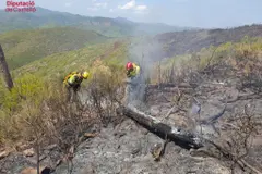 Valencia recibe reconocimiento por su lucha contra incendios forestales en Extremadura