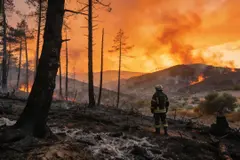 Aumento de temperaturas extremas y récord de incendios forestales en España en 2025