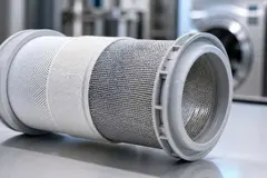 Nuevo filtro textil reduce hasta un 98,5% los microplásticos en el agua de lavadoras