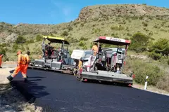 Murcia rehabilita 23 km de carreteras con asfalto sostenible y materiales reutilizados