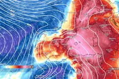 Una frontogénesis traerá lluvias, tormentas y nieve a España este fin de semana