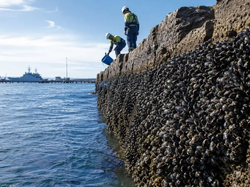 Australia implementa un proyecto de restauración ecológica con mejillones en Cockburn Sound