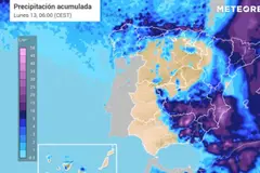 La Aemet advierte sobre un temporal de frío y viento en varias regiones de España