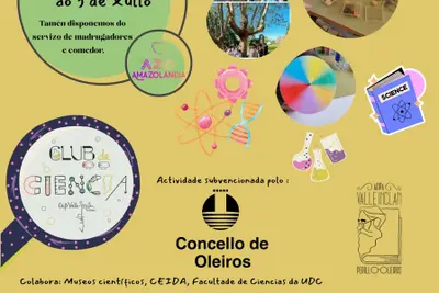 Campamento de Ciencias en el CEIP Valle Inclán de Oleiros