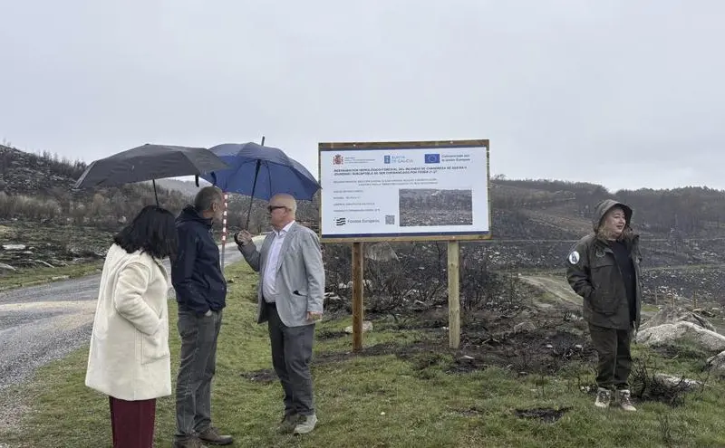 Ourense recibirá el 25% de la inversión estatal para restaurar zonas afectadas por incendios