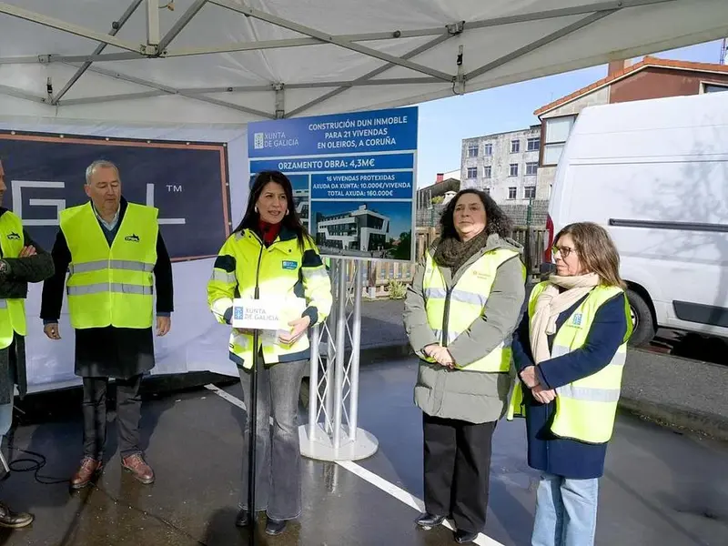 La Xunta destina un millón de euros para 108 viviendas protegidas en Oleiros