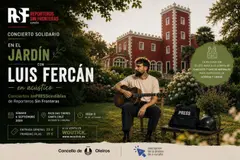 Concierto solidario de Luis Fercán en Oleiros a favor de Reporteros Sin Fronteras