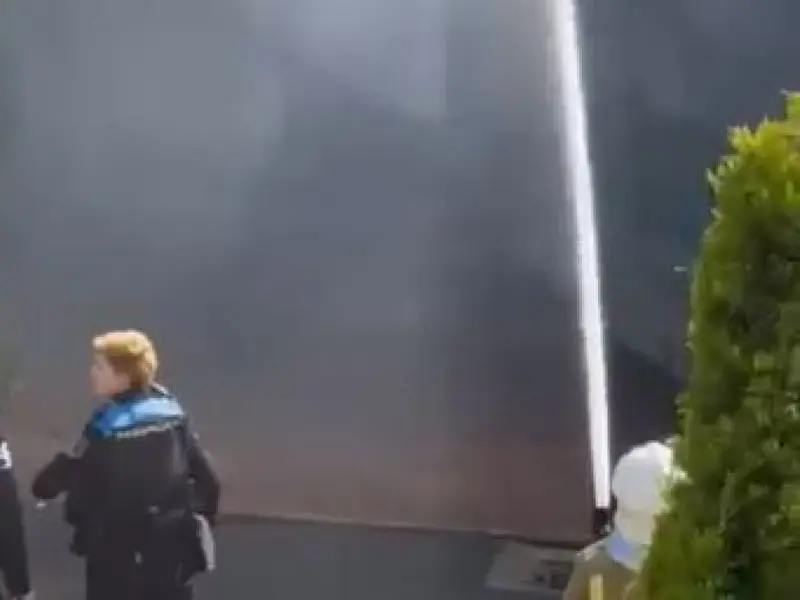 La serie 'Sin huellas' se graba en una urbanización de Oleiros