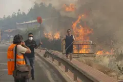 Incendio forestal en El Valle, Murcia, afecta a 177 hectáreas