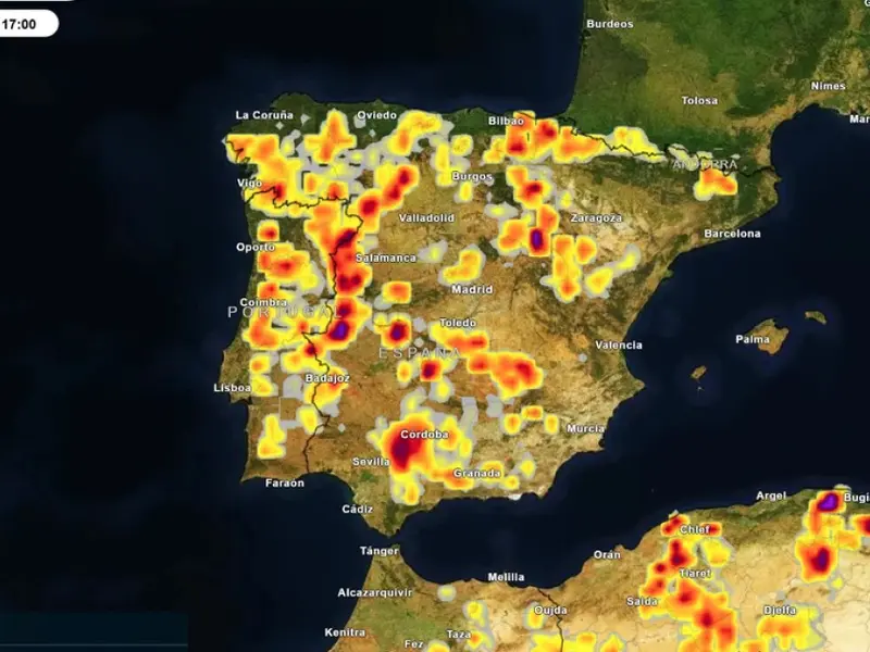 Previsión meteorológica: tormentas y altas temperaturas en varias comunidades este domingo