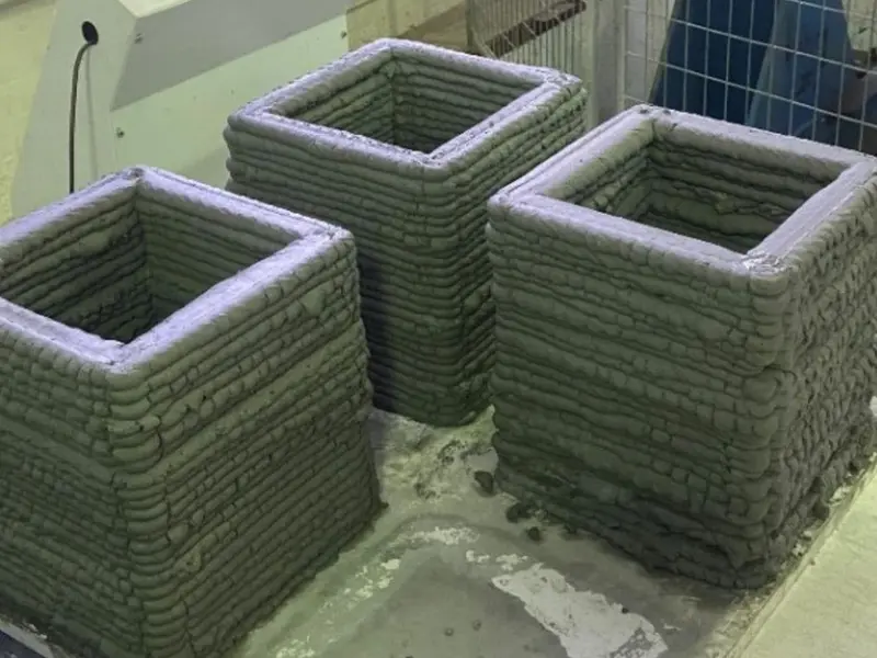 Innovador refuerzo plástico impreso en 3D mejora la resistencia del hormigón