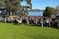 Oleiros se une en una andaina solidaria por una niña con DIPG