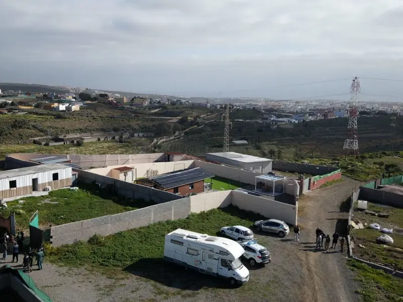 Nueve construcciones ilegales en suelo protegido en Telde son paralizadas por el Seprona