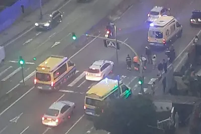 Tres accidentes viales movilizan a servicios sanitarios en A Coruña y Oleiros
