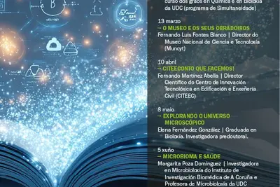 Charla científica 'CITEECONTO QUE FACEMOS' en la Biblioteca Rialeda