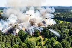 Collado Villalba celebra la IV Jornada de Incendios Forestales y Trabajos Aéreos
