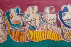 Exposición pictórica en A Fábrica con obras de Ontiveros y Cepedello