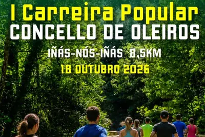 Abre la inscripción para la I Carrera Popular del Concello de Oleiros