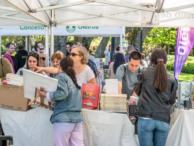Festa do Libro na Rúa el 26 de abril en el Parque José Martí de Oleiros