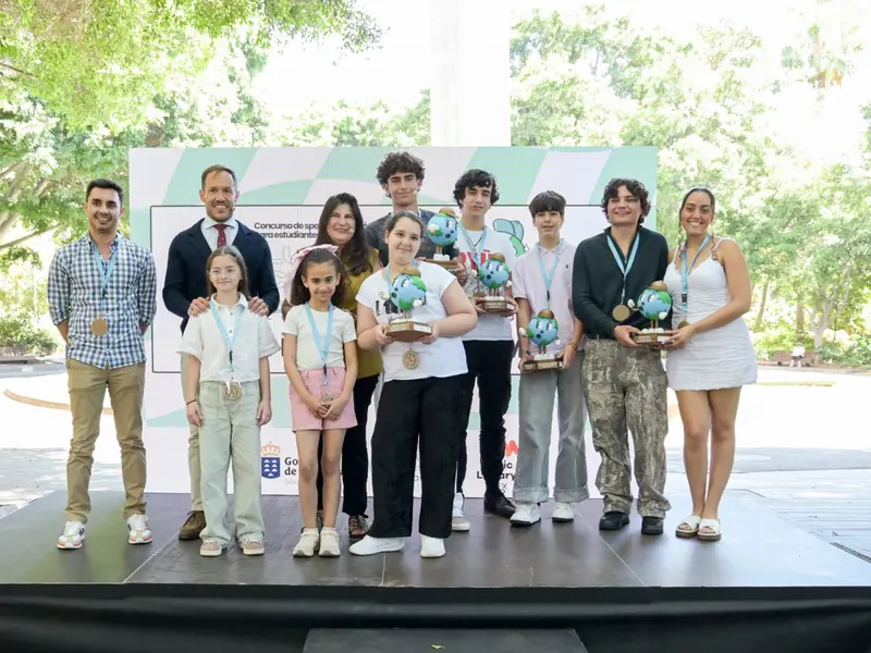 Estudiantes canarios destacan en concurso sobre adaptación al cambio climático
