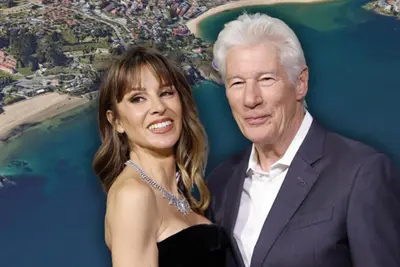 Richard Gere y Alejandra Silva eligen Oleiros como su refugio familiar