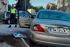 Detenido en Oleiros tras intentar arrollar a un agente durante un control