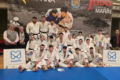 Oleiros brilla en la Supercopa de Judo con la plata de Antonio Sandino