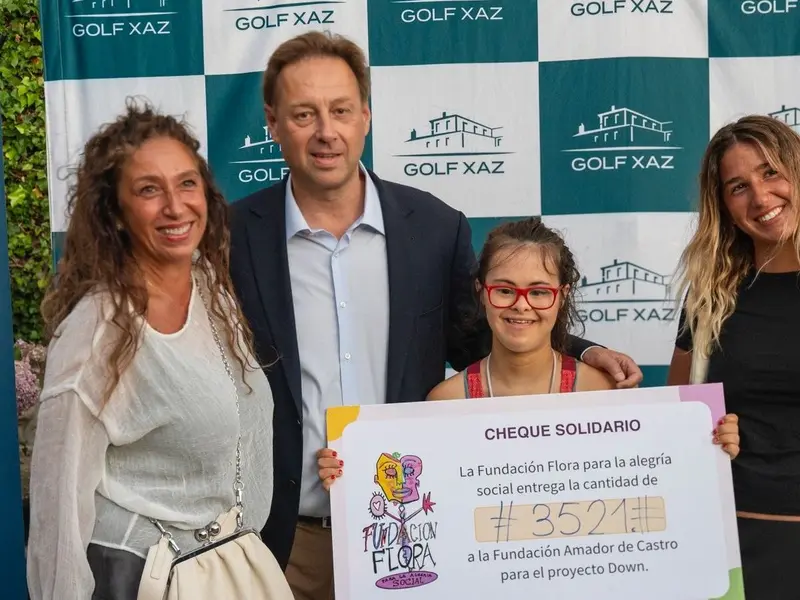 El torneo de golf en Oleiros recauda 5.000 euros para discapacidad intelectual