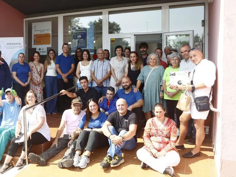 Aspadisol celebra una jornada abierta para fomentar la comunidad en Oleiros