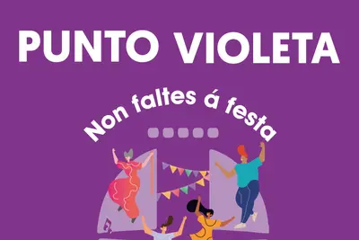 El Concello de Oleiros instala Puntos Violeta en las fiestas de San Xurxo en Iñás