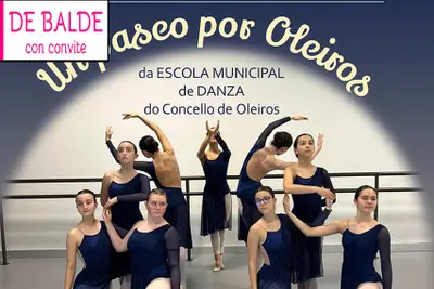 La Escuela Municipal de Danza de Oleiros deslumbra con 'Mary Poppins'