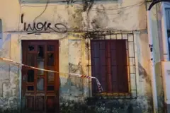 Bomberos extinguieron un incendio en una vivienda deshabitada en Perillo